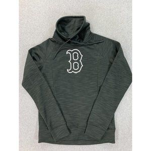 Boston Red Sox Baseball‎ Cowl Neck Sweatshirt (Women's Small) Gray - '47